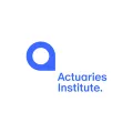 Actuaries Institute in blue text with view finder image