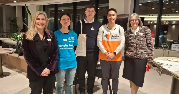 A photo of the 2025 Hackathon participants.