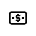 Money and finances icon
