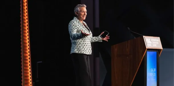 Elayne Grace, Dame Inga Beale and 2022 Actuaries Institute President Annette King