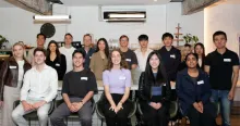 A snapshot of some students who competed in UNSW Datathon.
