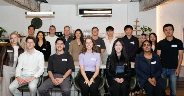 A snapshot of some students who competed in UNSW Datathon.