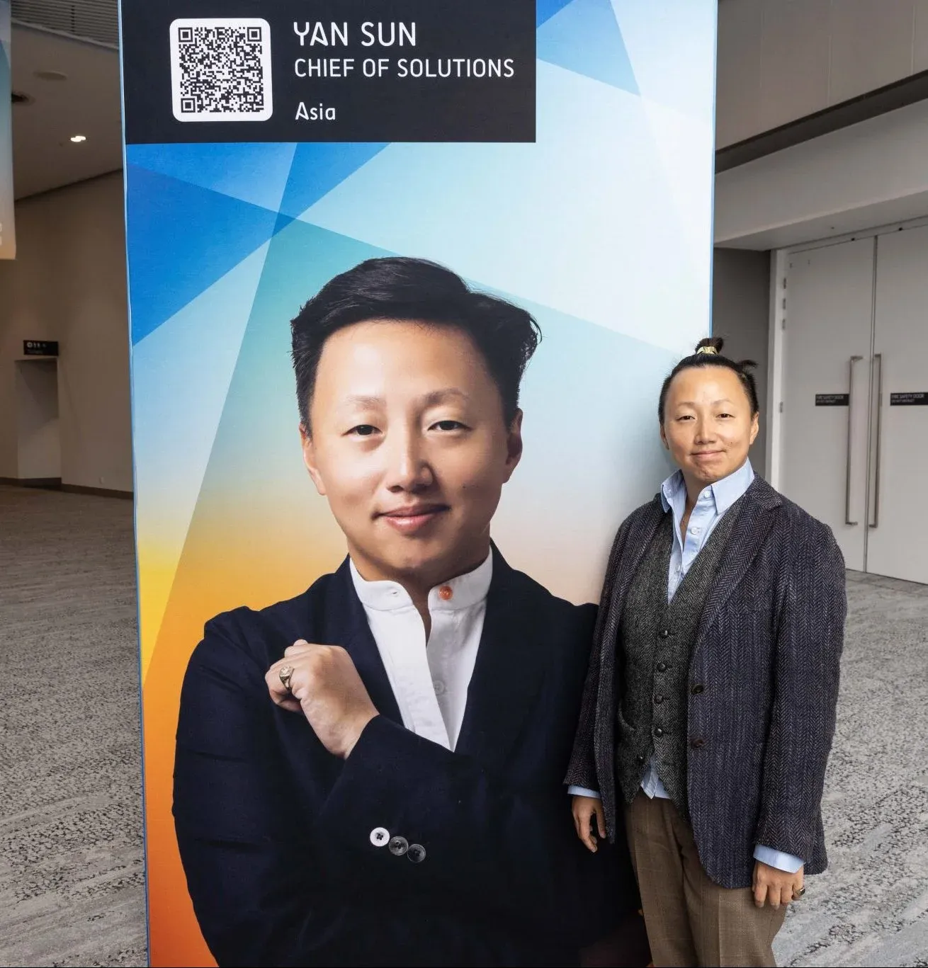 Yan at ICA2023 in Sydney