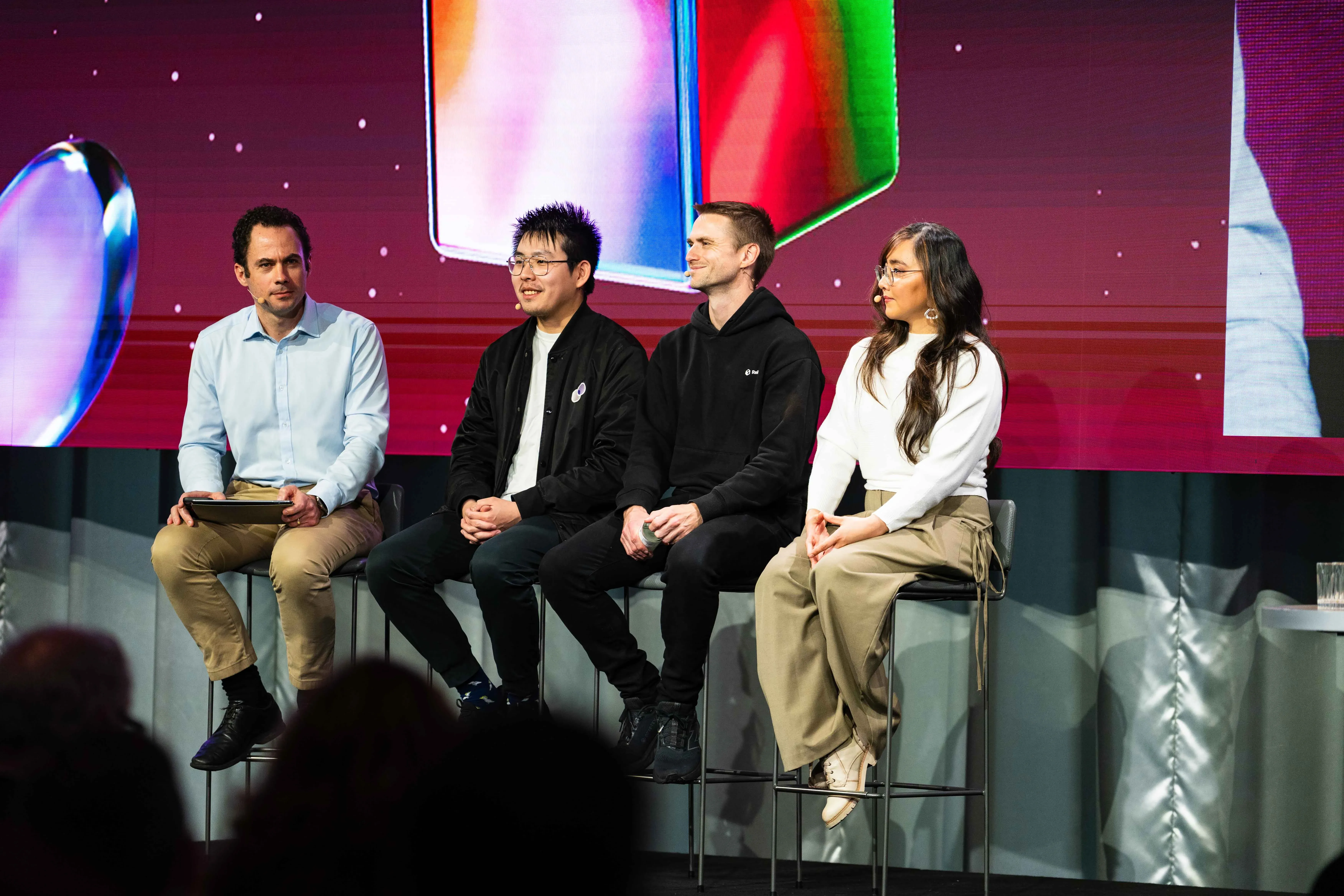 Left to right: Jacky Koh, Daniel Slater and harmagne Carandang. 