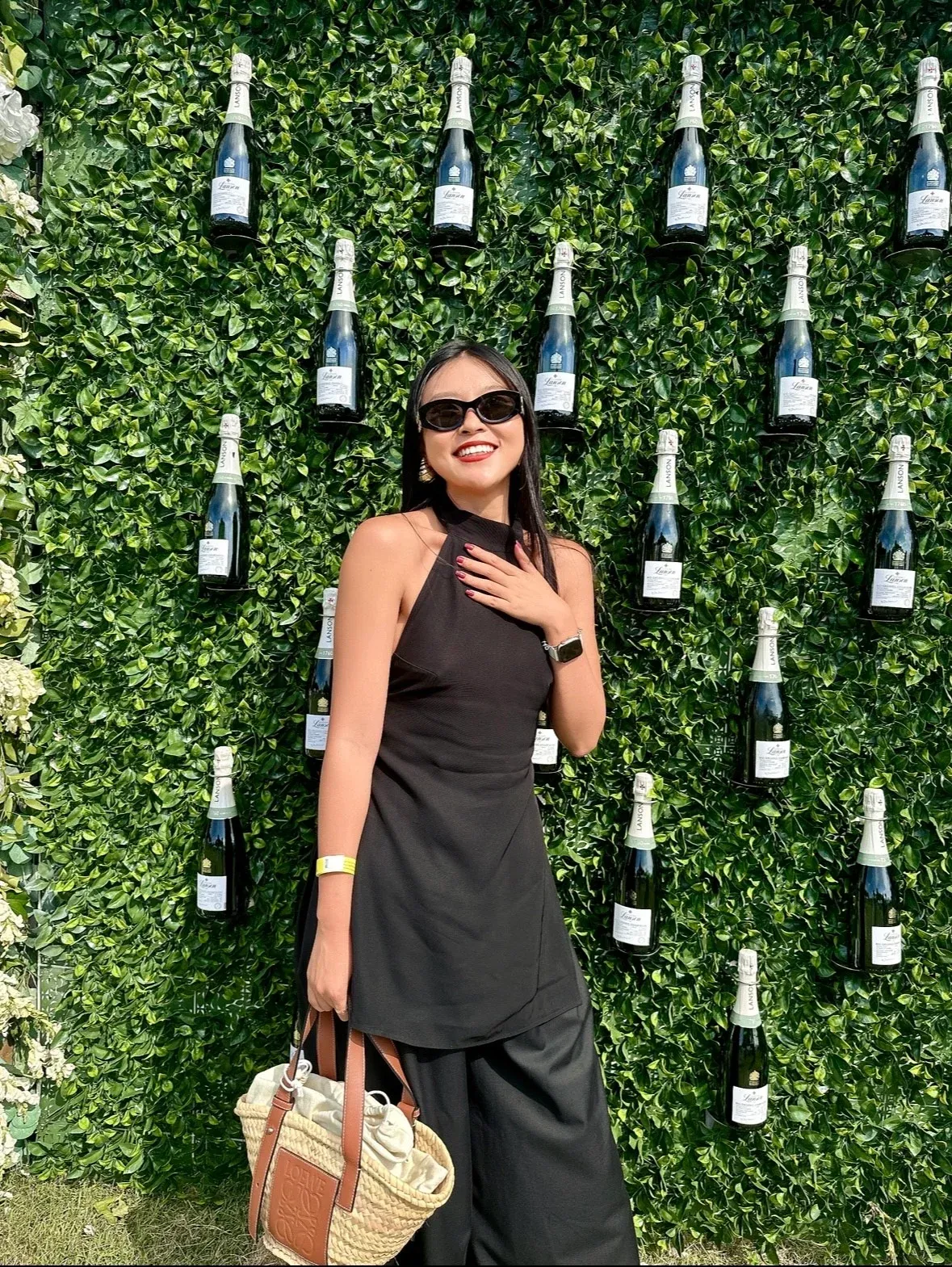 Constance attending a 'So French, So Chic' event.