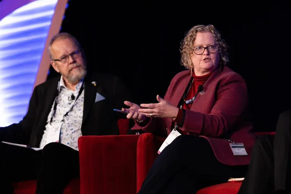 Kimberlee Weatherall during the Q&A pannel.