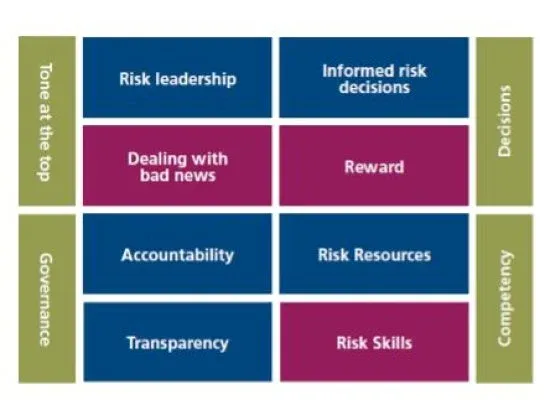 (Source: The Institute of Risk Management: Risk culture) 